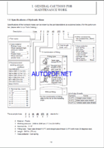 YANMAR VIO23-6 Crawler excavators SERVICE MANUAL