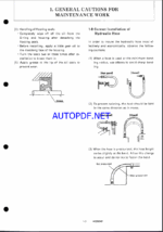 YANMAR B37V Lighting towers SERVICE MANUAL