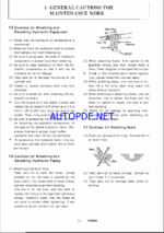 YANMAR B50-2B Lighting towers SERVICE MANUAL