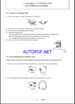 YANMAR C12R Lighting towers SERVICE MANUAL