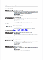 YANMAR LB446H Lighting towers SERVICE MANUAL