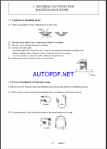 YANMAR SC30R-2 SERVICE MANUAL