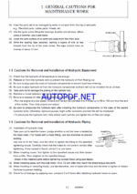 YANMAR SV20 SERVICE MANUAL