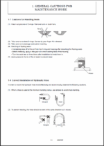 YANMAR SV100 Lighting towers SERVICE MANUAL