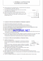 YANMAR V7 Lighting towers SERVICE MANUAL