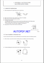 YANMAR V8 Lighting towers SERVICE MANUAL