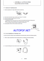 YANMAR V12R Lighting towers SERVICE MANUAL