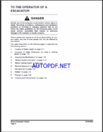 YANMAR B55W-1, B55W-2 Wheeled excavators SERVICE MANUAL