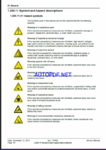 YANMAR B110W Wheeled excavators SERVICE MANUAL