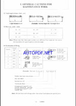 YANMAR V3-5 ,V4-5 Wheeled loader SERVICE MANUAL