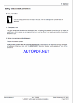 YANMAR V70S Wheeled loader SERVICE MANUAL