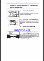 YANMAR B25V BEDIENUNGS- UND WARTUNGSANLEITUNG