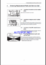 YANMAR B25V OPERATION & MAINTENANCE MANUAL