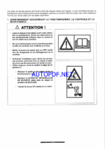 YANMAR B55W MANUEL D'UTILISATION
