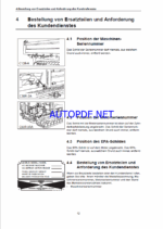 YANMAR C12R, C30R C50R BEDIENUNGS- UND WARTUNGSANLEITUNG