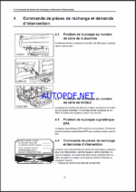 YANMAR C12R, C30R C50R MANUEL D’UTILISATION ET DE MAINTENANCE