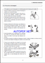 YANMAR ELB 44SC, ELB 114BC, ELB 144BW, ELB 144BS MANUEL D’UTILISATION ET DE MAINTENANCE