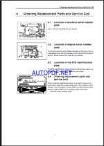 YANMAR SV15, SV17, SV17EX OPERATION & MAINTENANCE MANUAL