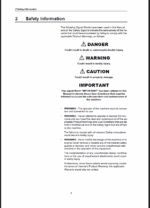 YANMAR ViO15, ViO20, ViO25, ViO3035, ViO4555 OPERATION & MAINTENANCE MANUAL