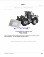 John Deere 744K Loader Parts Catalog