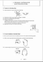 YANMAR B7-3 Crawler excavators SERVICE MANUAL