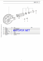 AMX 28 St V Spare EXCAVATORS Parts Catalog (DE)