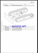 AMX 45 St V Spare EXCAVATORS Parts Catalog (DE)