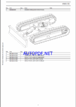 AMX 55 Spare EXCAVATORS Parts Catalog (DE)
