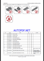 AFT 400-2 T3 Spare PAVERS Parts Catalog