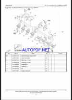 AFT 700-3 T3 Spare PAVERS Parts Catalog