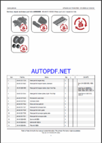 AFW 400-2 T3 Spare PAVERS Parts Catalog