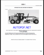 John Deere 770G, 770GP MOTOR GRADER Parts Catalog
