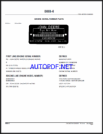 John Deere 772G, 772GP MOTOR GRADER Parts Catalog