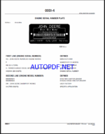 John Deere 870G, 870GP MOTOR GRADER Parts Catalog