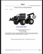 John Deere 640H, 648H SKIDDERS Parts Catalog