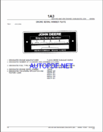 John Deere 4039 and 4045 OEM Engines (Dubuque) Parts Catalog
