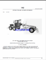 John Deere JD670 MOTOR GRADER Parts Catalog
