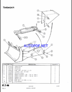 Timberjack 404 GP Skidder Parts Catalog
