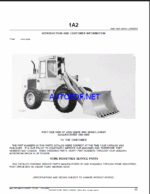 John Deere 444C AND 444CH LOADERS Parts Catalog
