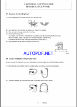 YANMAR C12R-B Crawler carriers SERVICE MANUAL