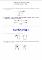 YANMAR C30 R-3 Crawler carriers SERVICE MANUAL