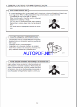 YANMAR C50R-3 Crawler carriers SERVICE MANUAL