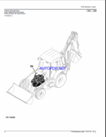 John Deere 710K Backhoe Loader Parts Catalog (PC11121)