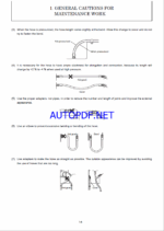 YANMAR SV18 Crawler excavators SERVICE MANUAL