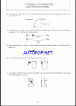YANMAR SV26 Crawler excavators SERVICE MANUAL