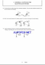 YANMAR VIO15-2 Crawler excavators SERVICE MANUAL