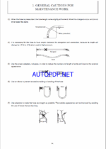 YANMAR VIO27-6 Crawler excavators SERVICE MANUAL 2