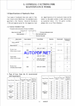 YANMAR VIO50-1 Crawler excavators SERVICE MANUAL