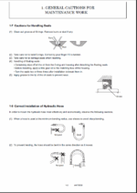 YANMAR VIO50U Crawler excavators SERVICE MANUAL