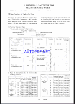YANMAR VIO70 Crawler excavators SERVICE MANUAL